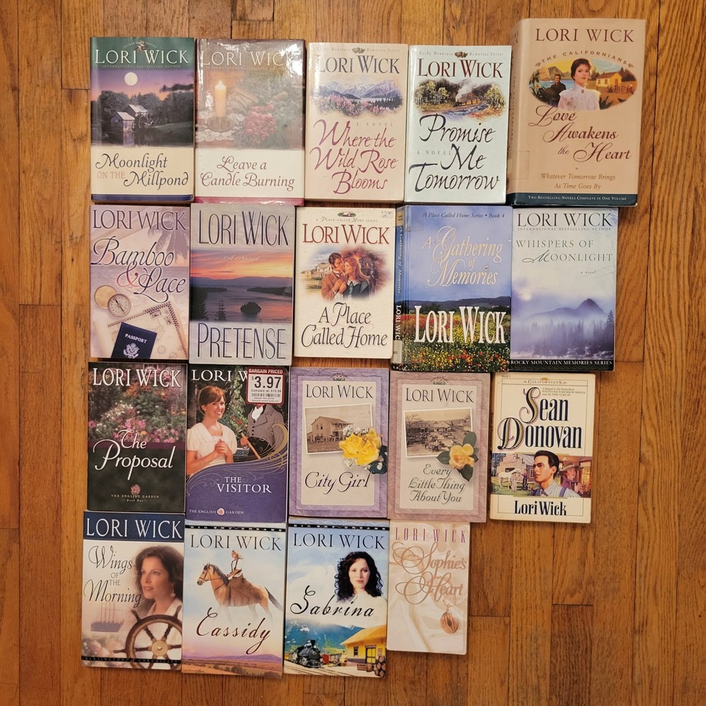 20 Lori Wick Christian Romance Fiction Book Lot‎ Gift Californians Kensington